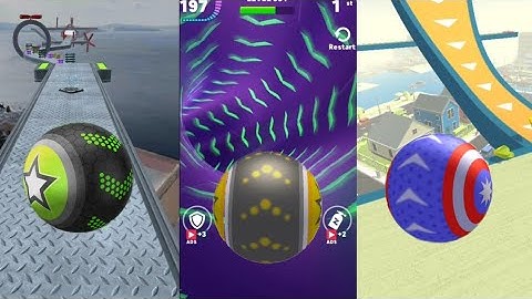 Going Balls vs Racing Balls vs Action Balls Speedrun Gameplay, who will win?