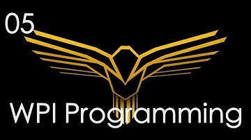 05 WPILIB Programming