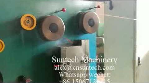 4 wires fine copper wire drawing machine