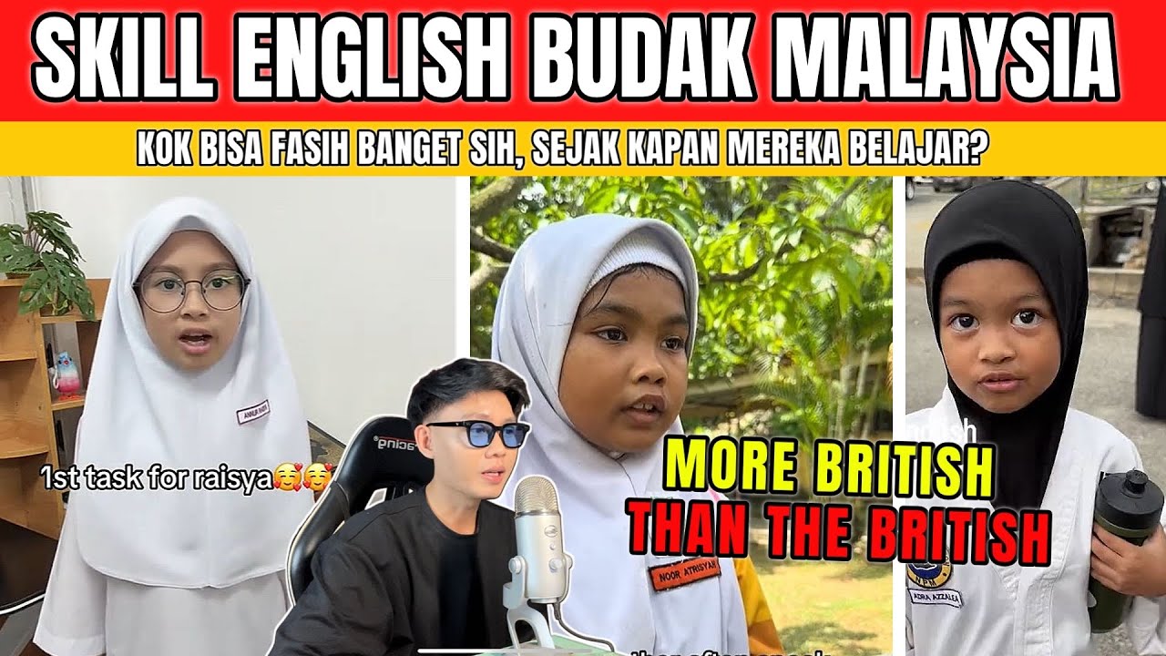 RAMAI BUDAK MALAYSIA FASIH BERBAHASA INGGRIS ! SHOCK BANGET DENGERNYA !