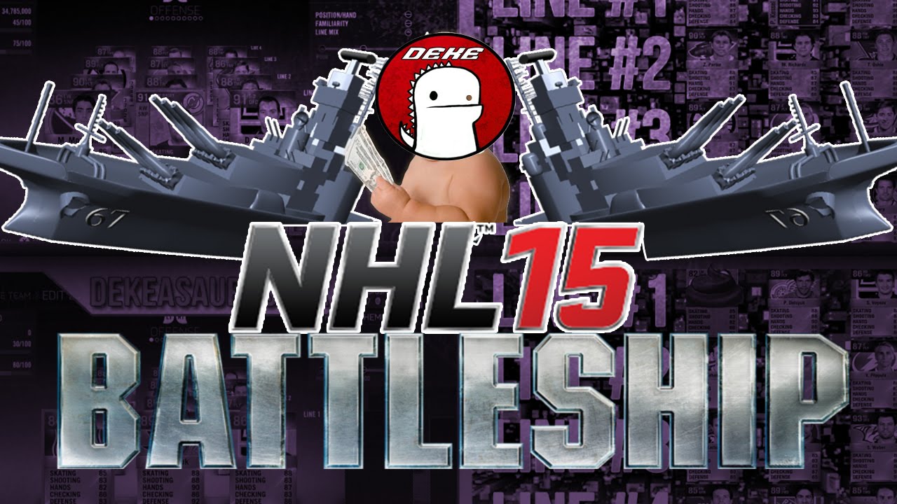 NHL 15 HUT: Battleship v.s. Dekeasaurusrex!