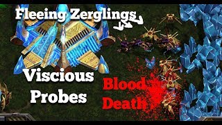 Worker Drill Micro for Defending Early (Zergling) Harass  [Starcraft Remastered]
