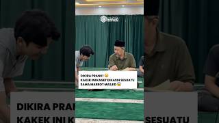 Kirain Prank, Kakek Ini Kaget Hampir Emosi Dikasih Sesuatu Sama Marbot
