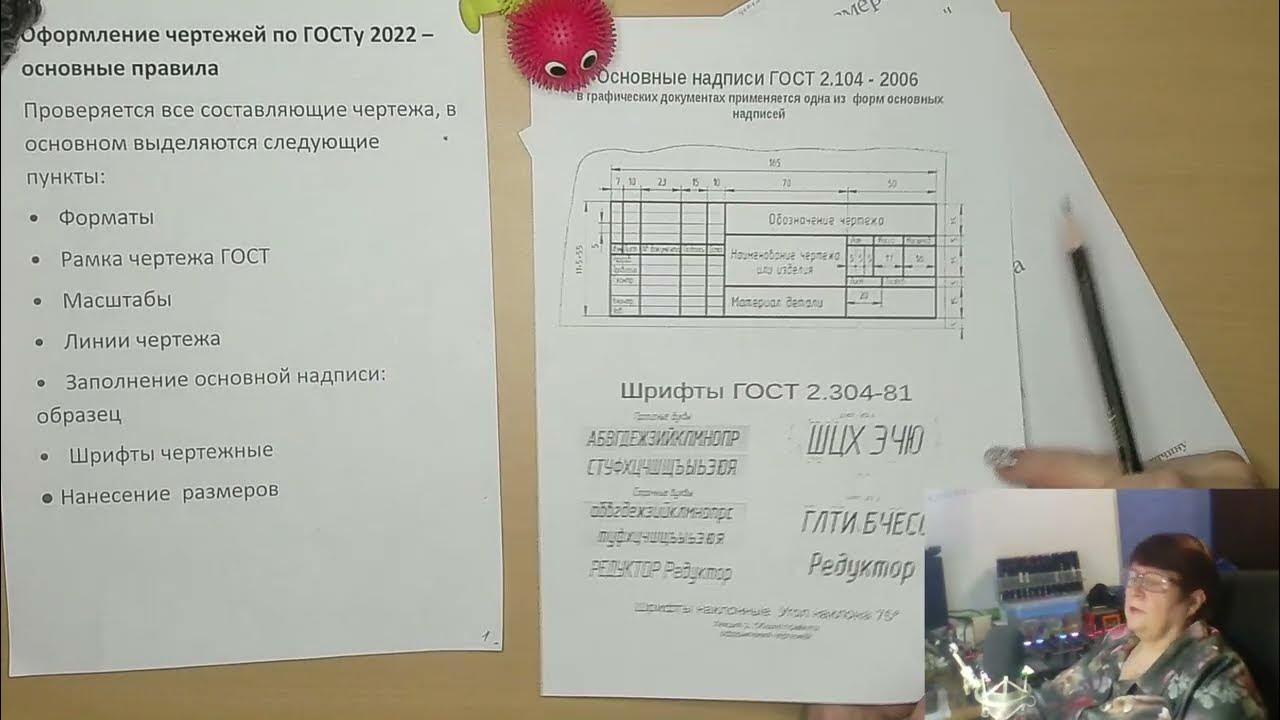 Правила чертежа