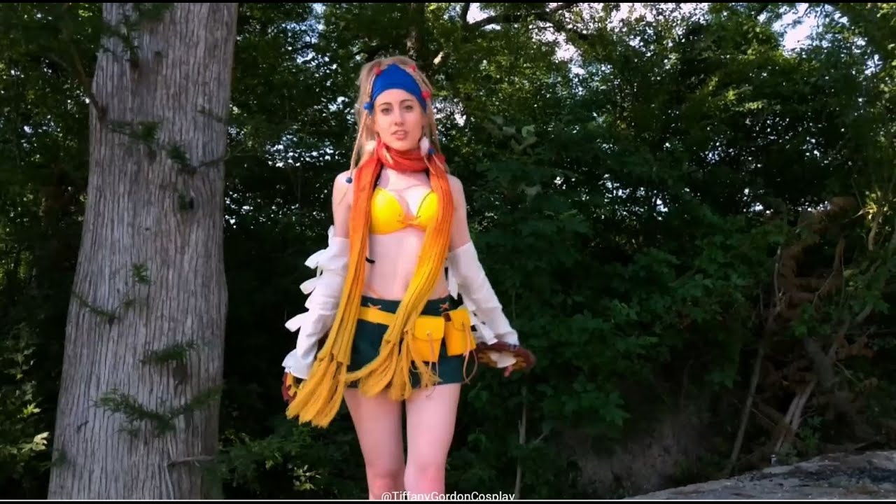 Rikku cosplay from Final Fantasy  by Tiffany Gordon Cosplay