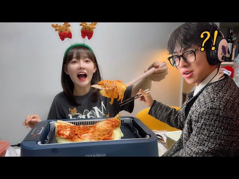 생일상 만들다 일어난 김치전 사건.