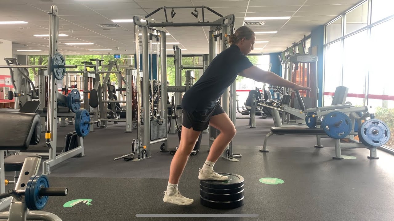 Touchdown Squat (6 Inch Step) - YouTube