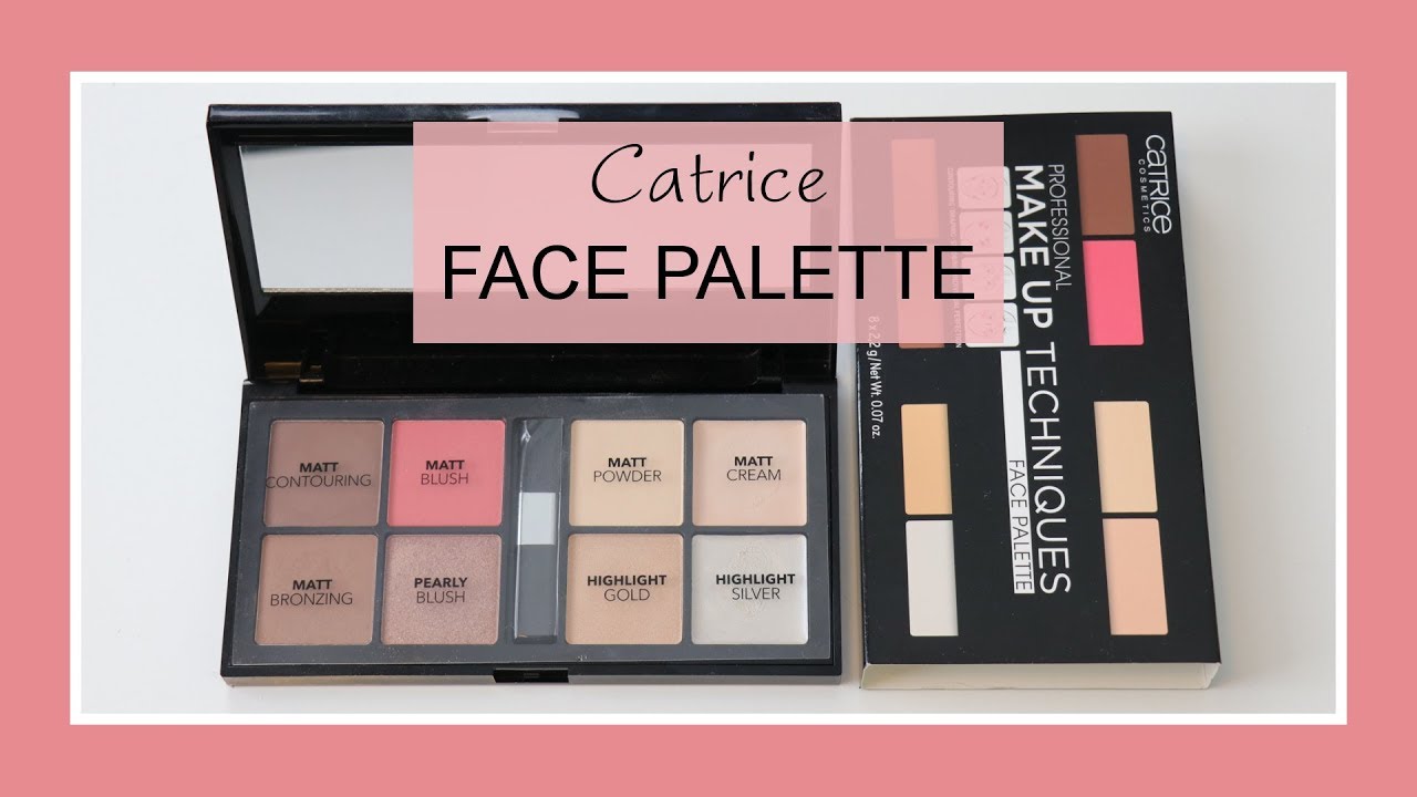 Catrice Professional Make Up Techniques Face Palette