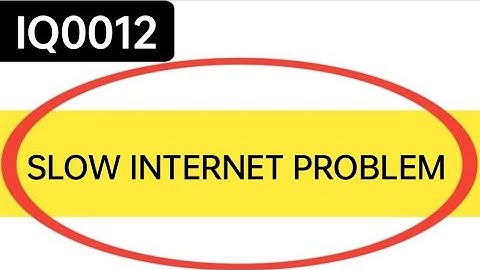 IQOO 12 slow internet problem, how to solve slow internet problem