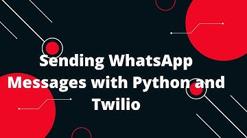 Python Flask Tutorial #33 🚀💬 Sending WhatsApp Messages with Python and Twilio! 📱🔥