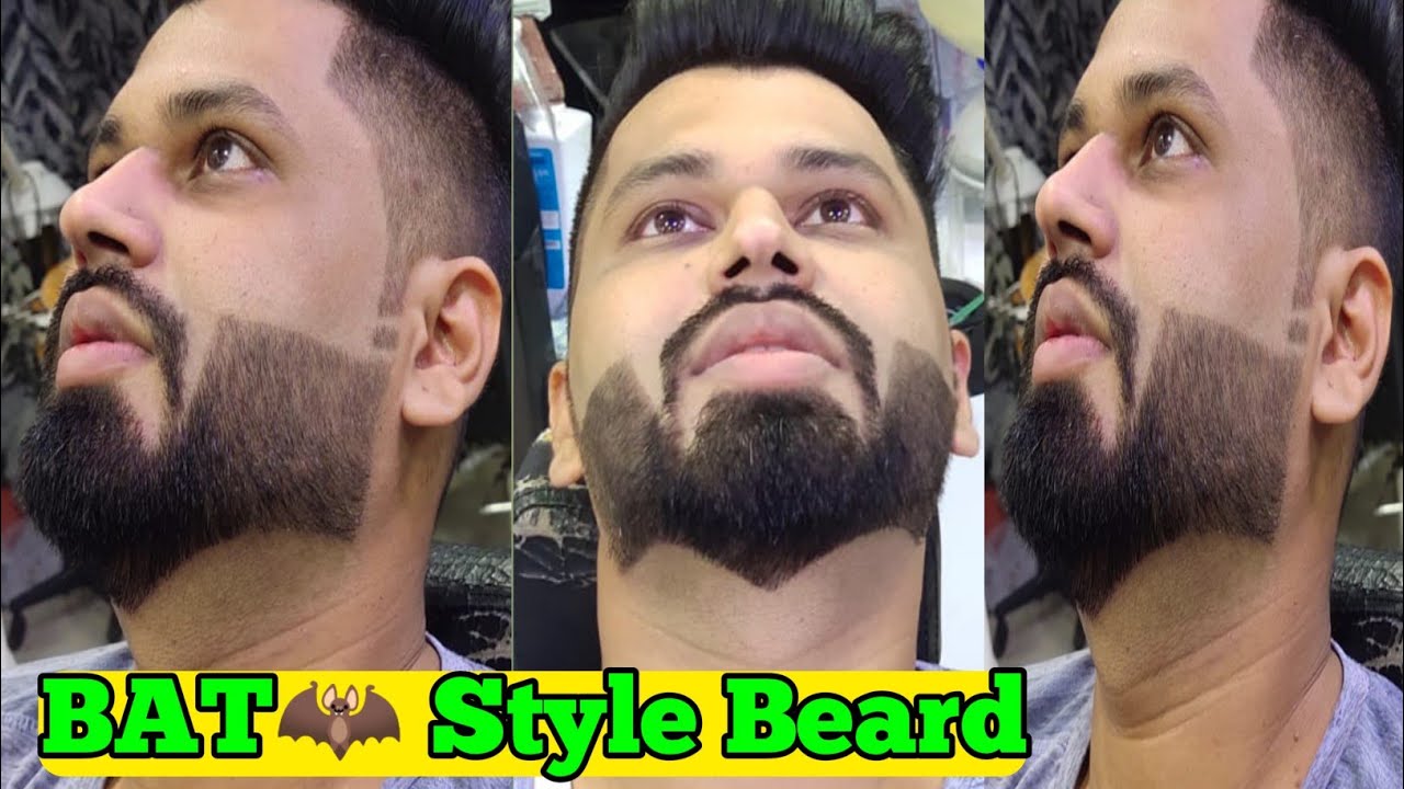 SET BEARD Like Bat🦇 FACE SHAPE BEARD STYLES || हिन्दी || BEARD STYLES MEN  | दाढ़ी कैसे ट्रिम करें? - YouTube