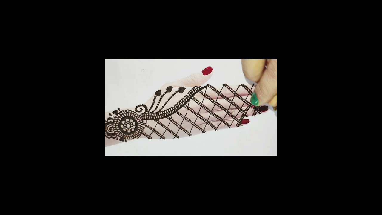 New mehendi design l mehendi design very simple and easy l youtube l mehendi design l 