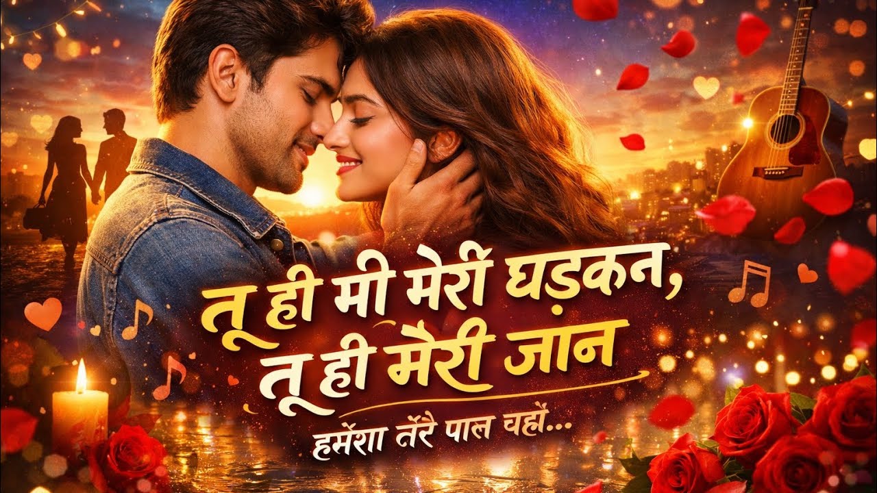 तू ही मेरी धड़कन, तू ही मेरी जान ❤️ | New Hindi Romantic Song 2026 | Heart Touching Love Song