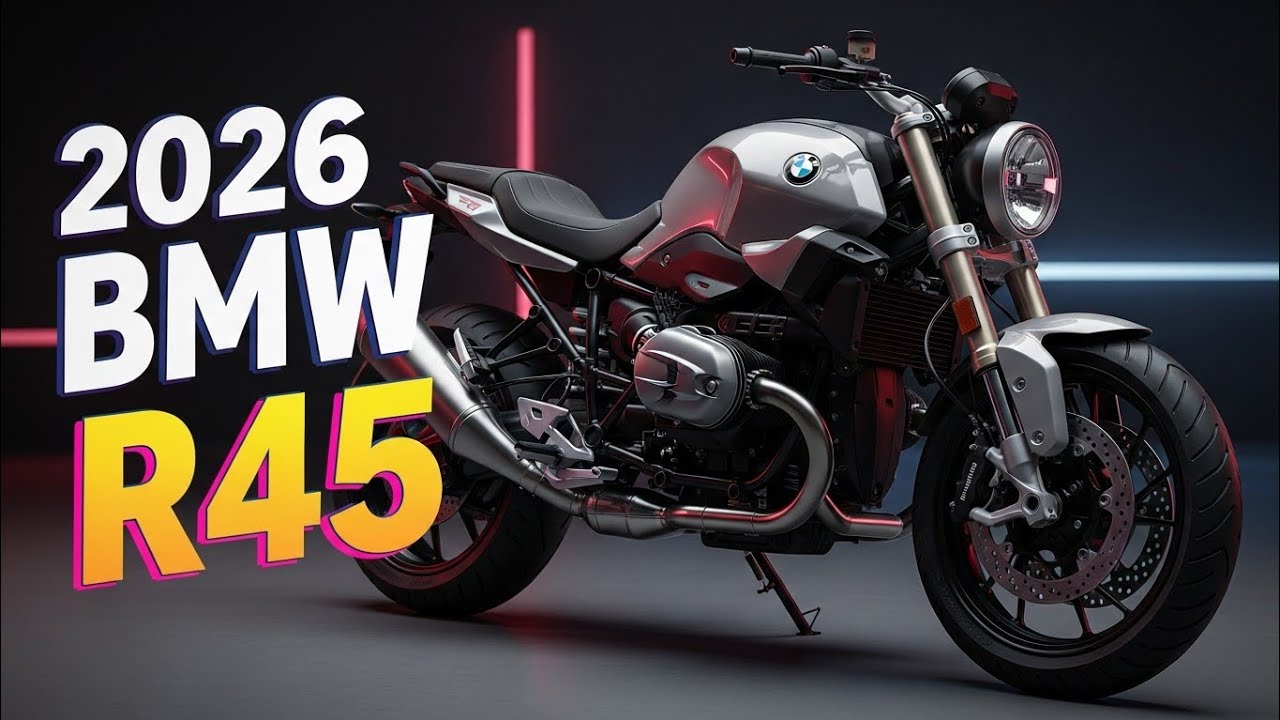 BMW R45 2026 года возвращается! «Малыш-боксер» возрождается с современными технологиями и классич...