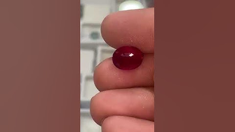 Natural Lab Certified high quality Burmese Ruby | Available on IndiaMART