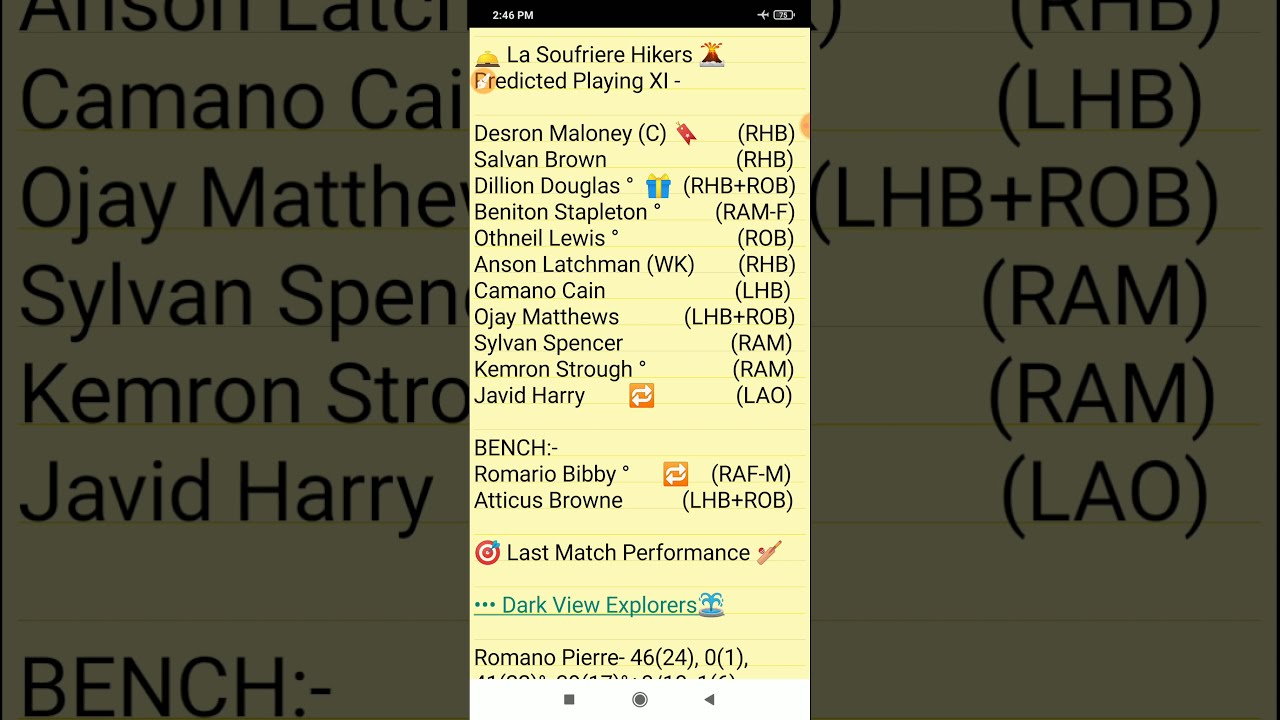 DVE vs LSH , DVE vs LSH  Team, DVE vs LSH  Prediction, Vincy Premier League