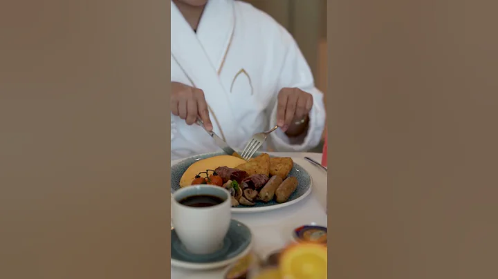 Wake up with breakfast served in the comfort of your room at Palace Beach Resort Fujairah.