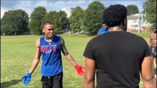 I Pulled up To a 7v7 In Atlanta &amp; Things got HEATED *almost got into a fight *