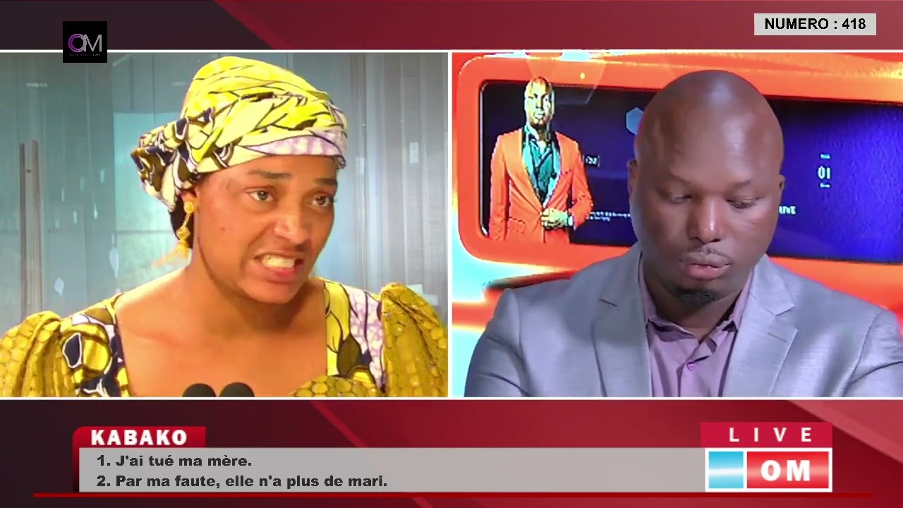 OMLive: #KABAKO - NUMERO : 418 / J'ai t*ué ma mère