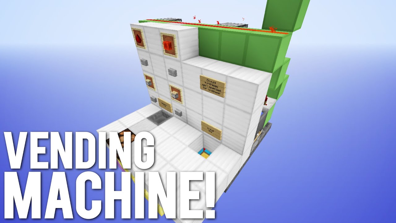 Minecraft Redstone Vending Machine Youtube,How To Start A Graphic Design Business