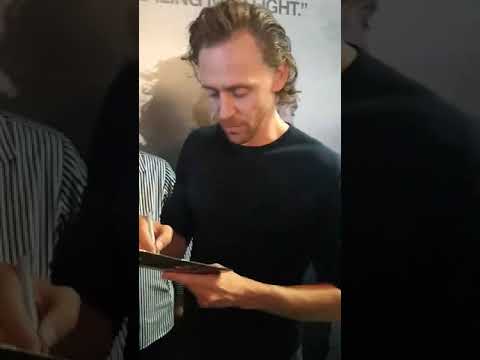 Video: Tom Hiddleston staged a striptease