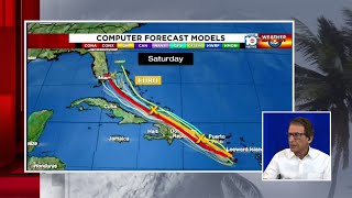 Mountains may determine tropical cyclone's effect on Florida
