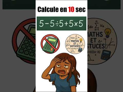 Défi calcul mental : 5-5/5+5x5