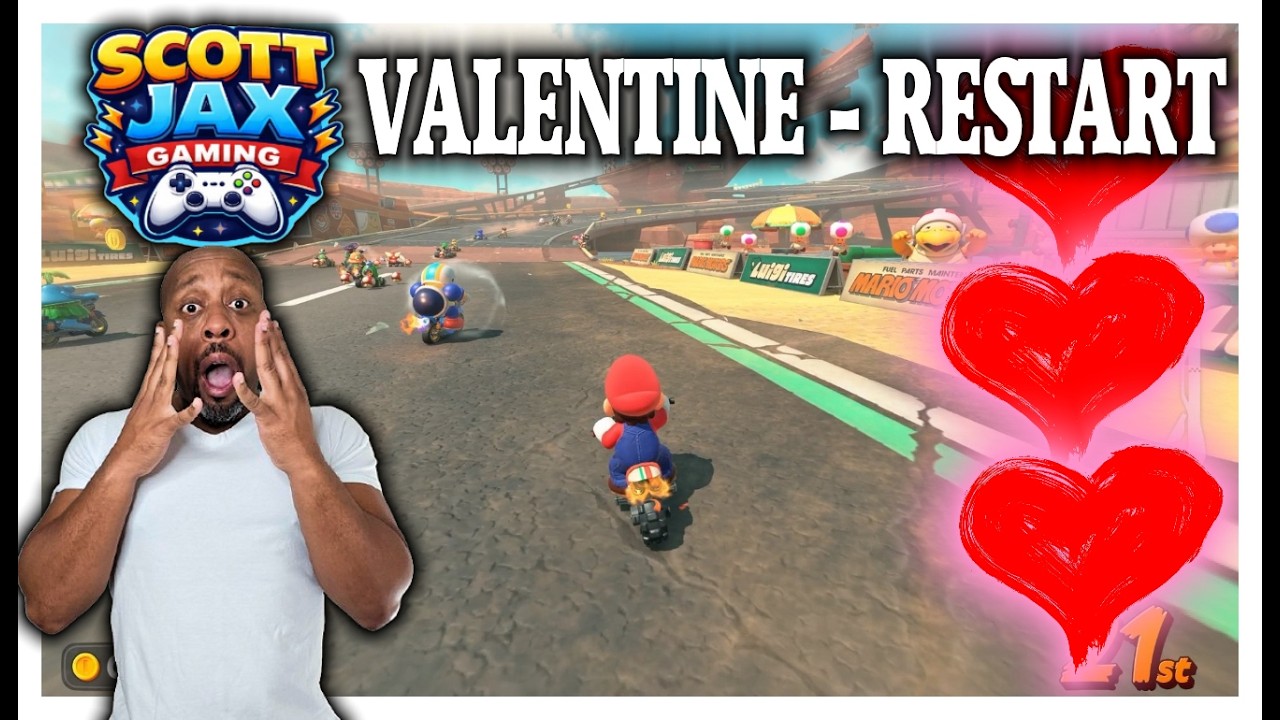 Вызов ко Дню святого Валентина в Mario Kart 💘 Только любовь рулит!
