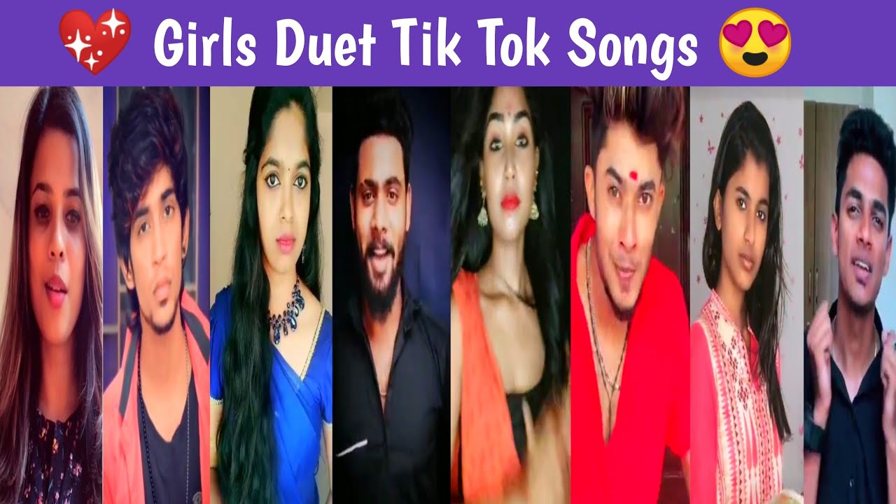  Girls Duet Trending Tik Tok Songs    Tik Tok Tamil    Tik Tok Duet Songs  