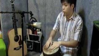 Djembe 1.08 - Intermediate rhythm 2 (alt hand accent)