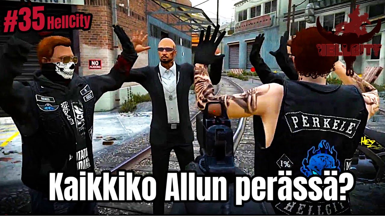 #35 Kaikkiko Allun perässä? | #hellcityrp