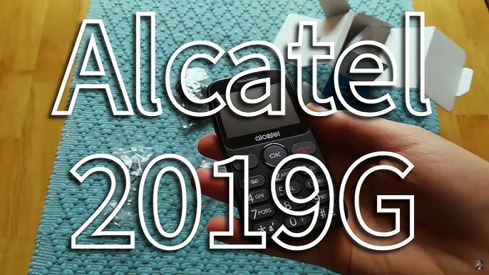 Alcatel 2008G. Teléfonos para Personas Mayores. 