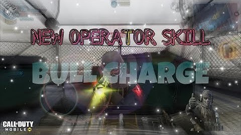 Bull Charge | New Operator Skill | Season 03 | COD Mobile | PC Gaming