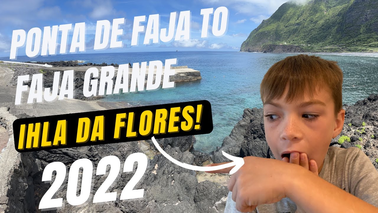 Flores Azores: Walking from Ponta to Faja Grande!