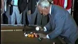 Willie Mosconi 1987 Billiards Expo Trick Shots