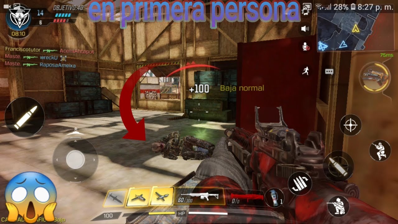 TUTORIAL COMO PONER COD MOBIL EN PRIMERA PERSONA! - YouTube