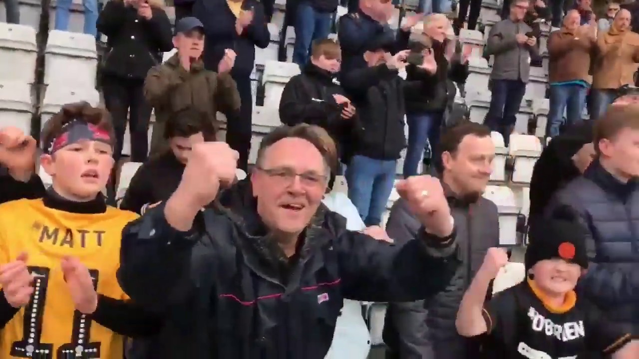 Newport County fan clip compilation from Morecambe away YouTube