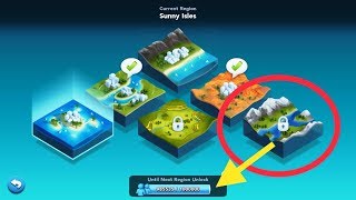 SimCity BuildIt Unlock New Region of Frosty Fjords