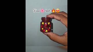 🌸Beautiful Flower Glass Painting Tutorial | Easy DIY Art🎨So satisfying! 😍Glass → Flower Art🌸 #diyart