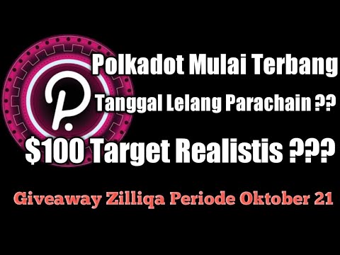 Pump 25% ! Polkadot Terbang ! $100 Target Realistis Coin Dot ?