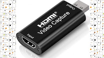 HDMI video capture Review and quick setup