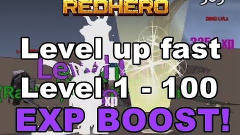 Level up 1 - 100 RedHero (BEST METHOD) Aqw Private Server