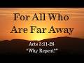 Renew EPC - "Why Repent?" Pastor Nathan (Acts 3:11-26)