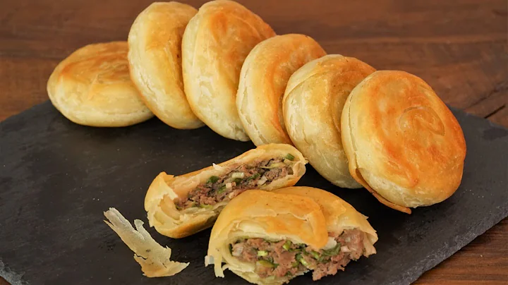 How to Make Chinese Beef Puff Pastry Pies : The technique for getting the puff pastry is very easy - DayDayNews
