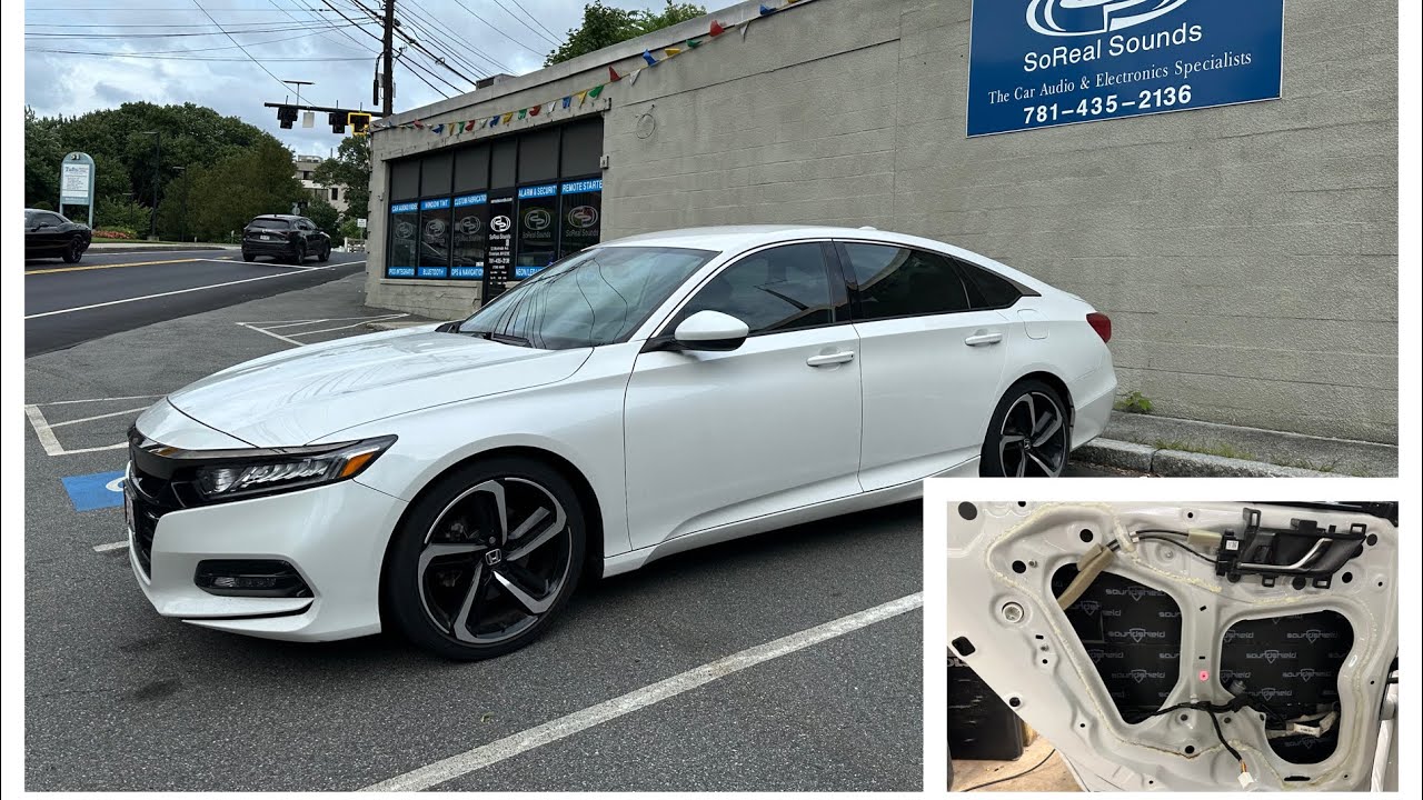 Звукоизоляция Honda Accord 2020 года