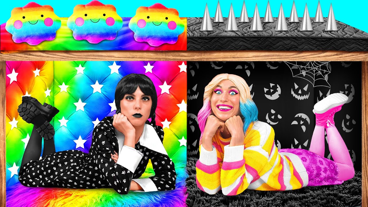 Hemmelige Værelser Under Sengen med Wednesday Addams | Spøgekrige