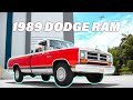 1989 dodge ram d200 49k original mile time capsule  walkaround review series 4k