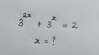 Nice exponential equation | can you solve ?