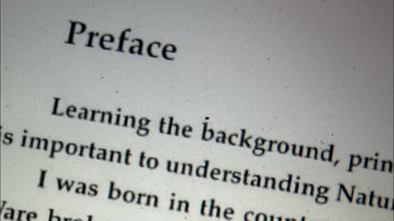 PREFACE - YouTube