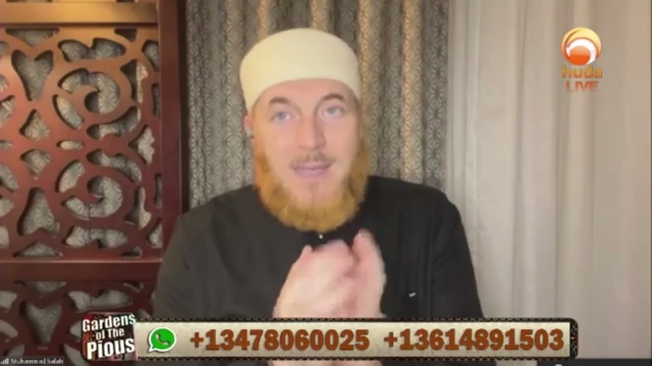 wearing alcohol based perfume while praying  #DrMuhammadSalah  #hudatv